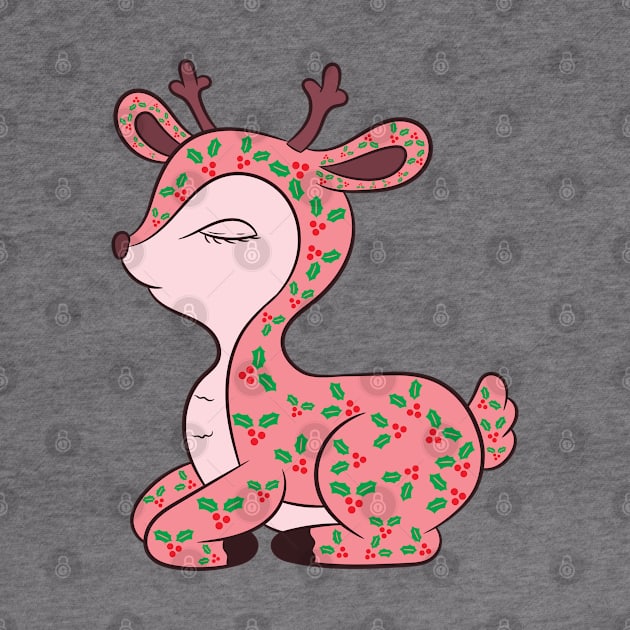 Joy in Silence Lil Reindeer by LotusBlue77